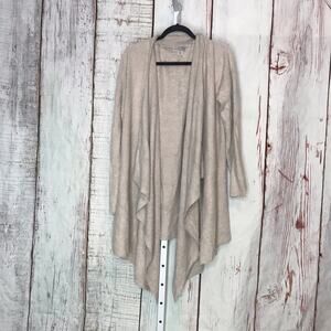 barefoot dreams style 436 front drapery open style sweater cardigan